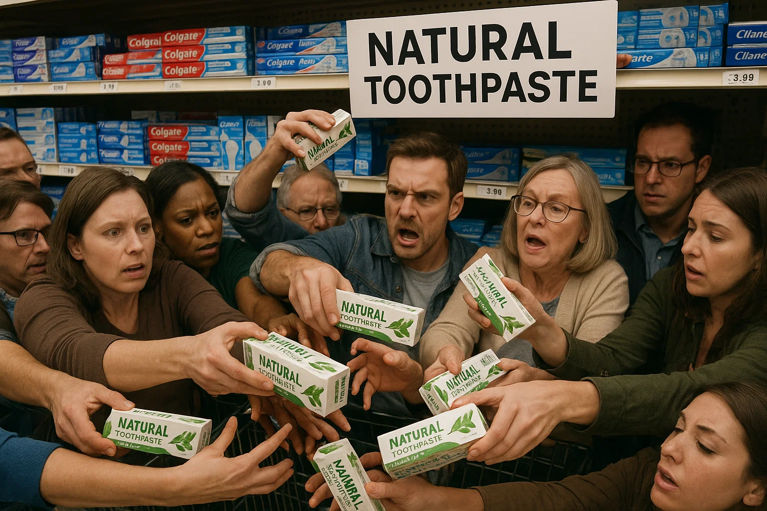 Consumers are snapping up products made by natural toothpaste manufacturers