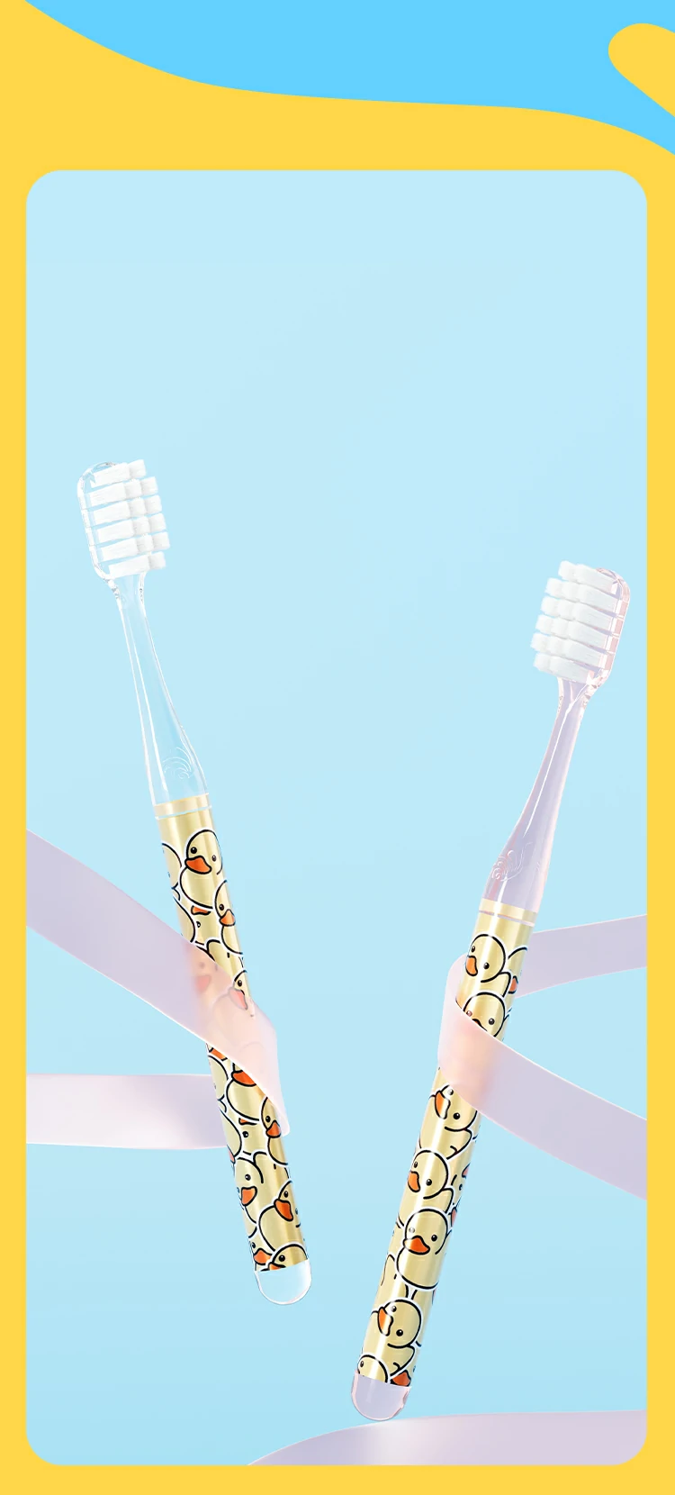 Screen-Printed ECO Plastic Toothbrush