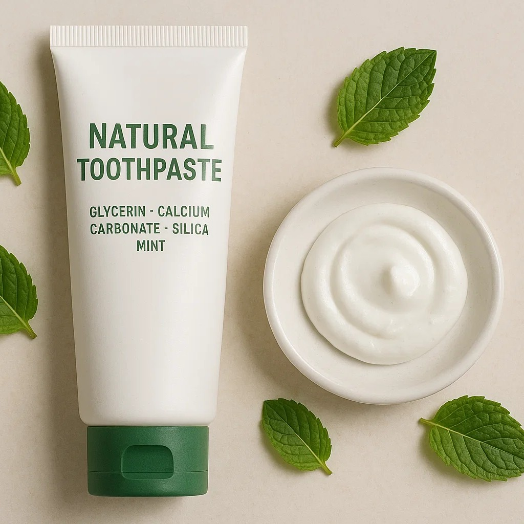 Natural toothpastemmanufacturer composition of ingredients for toothpaste production