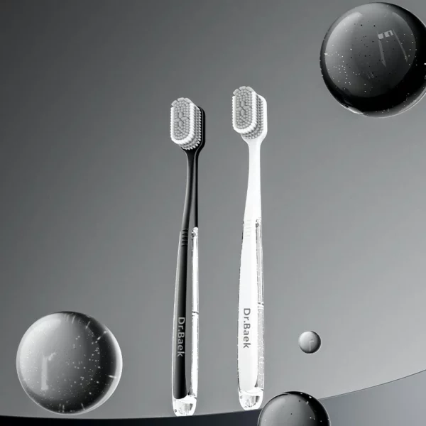 Adults Travel Toothbrush (8) Dr.Baek 10101 Convenient Adults Household & Travel Toothbrush with Antibacterial Bristles