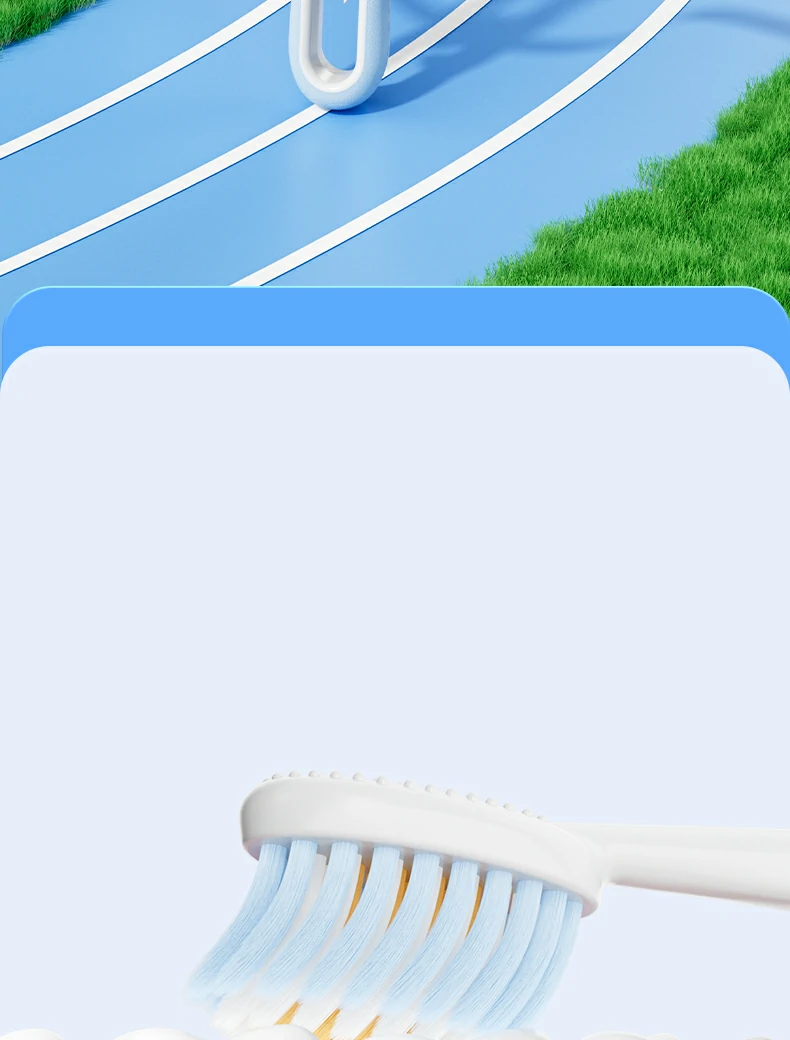 Colorful BPA‑Free Plastic Toothbrush