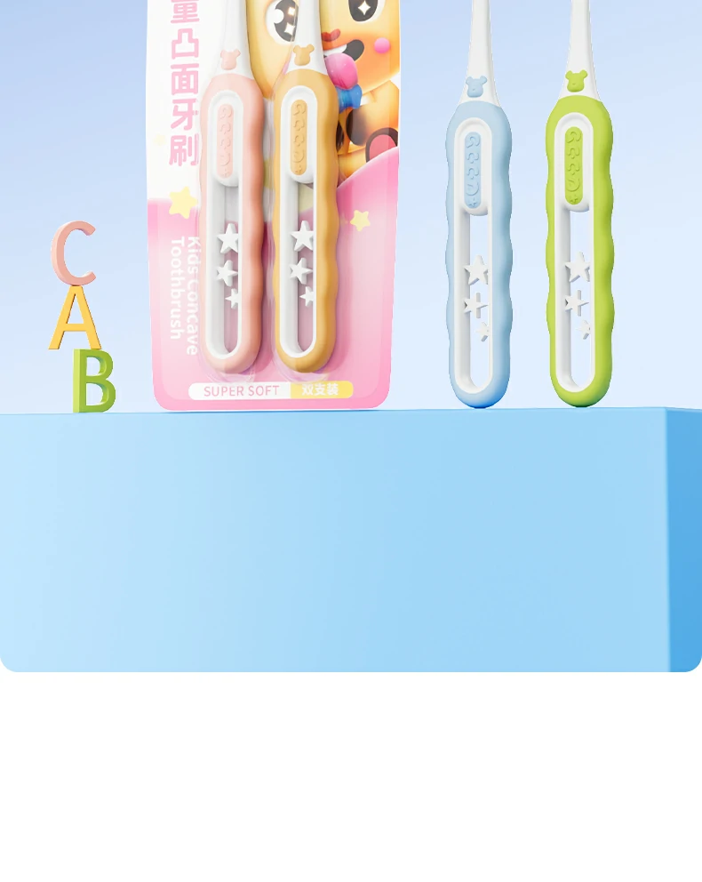 Colorful BPA‑Free Plastic Toothbrush