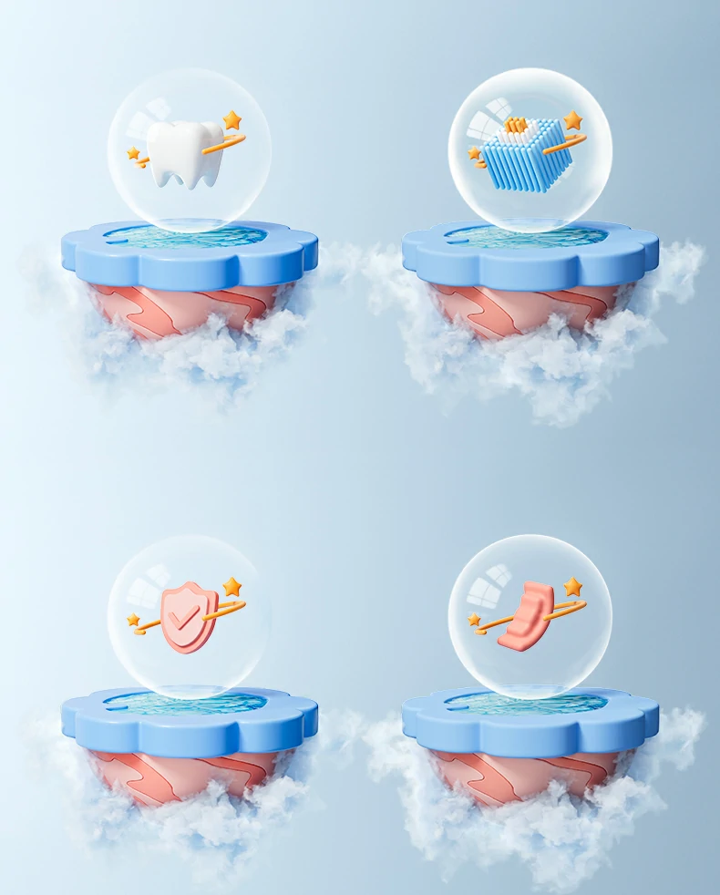 Colorful BPA‑Free Plastic Toothbrush