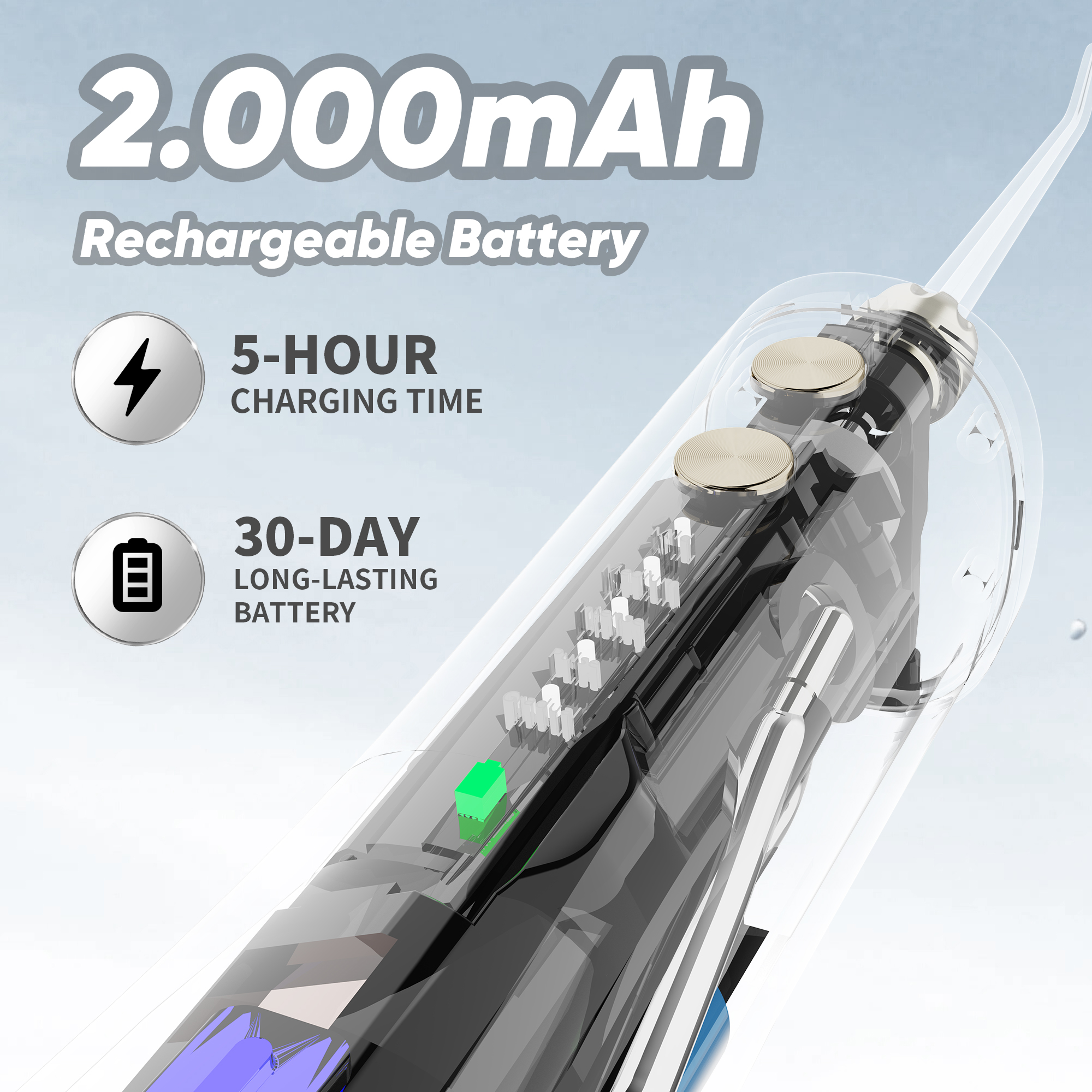 Portable Cordless Water Flosser