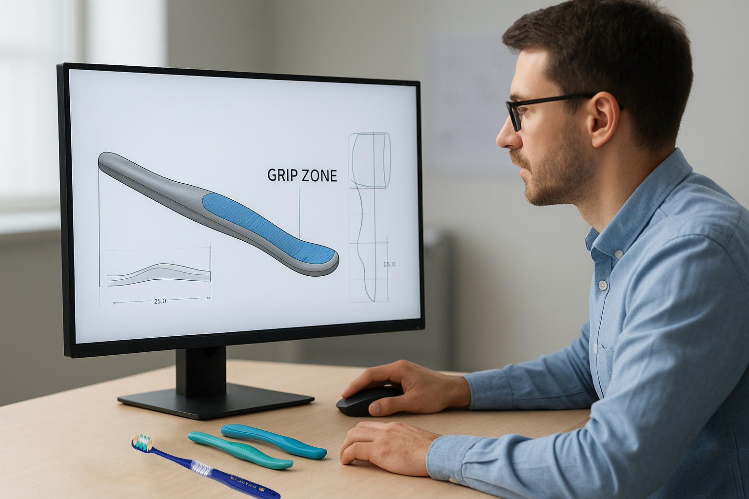 Toothbrush Handle Design: From Concept to Production