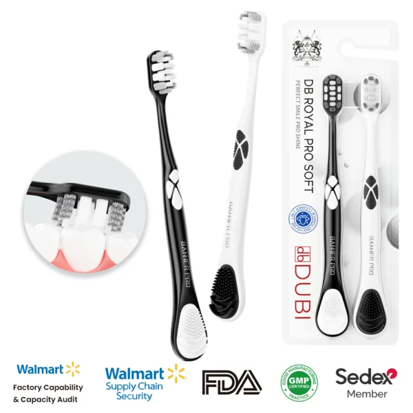 Double Deep Cleaning Toothbrush