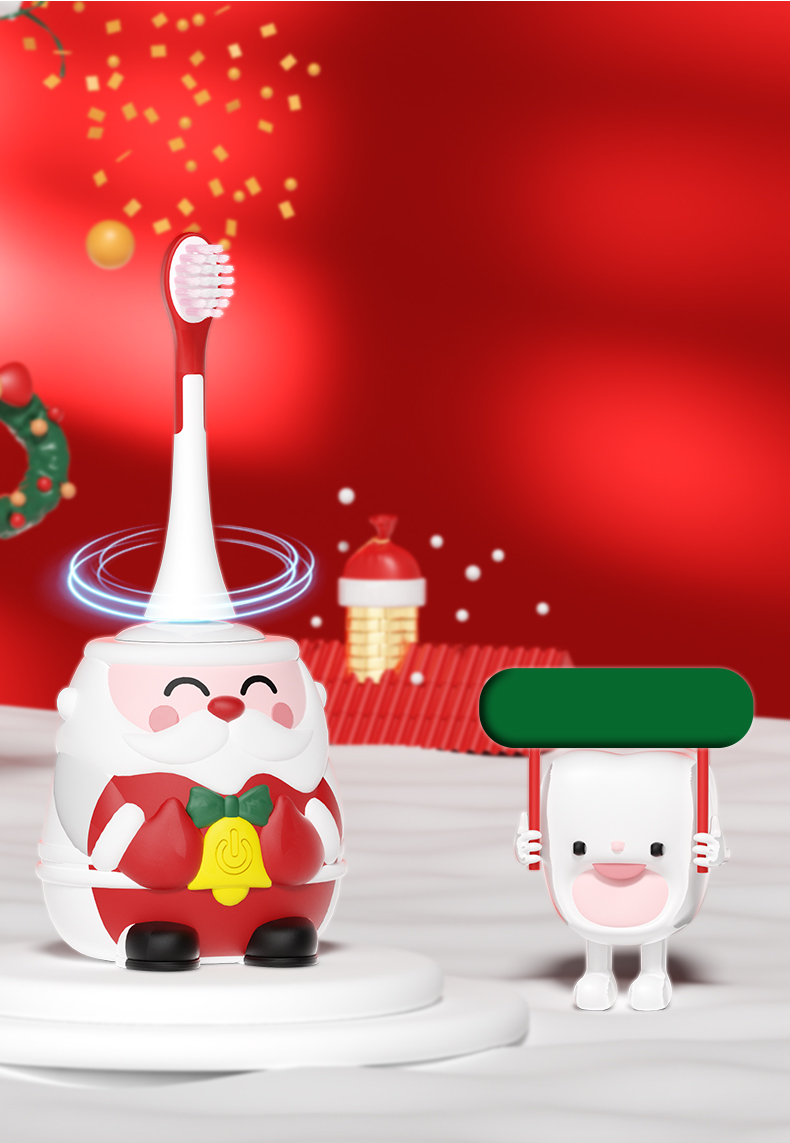 Father Christmas Santa Claus Electric Toothbrush