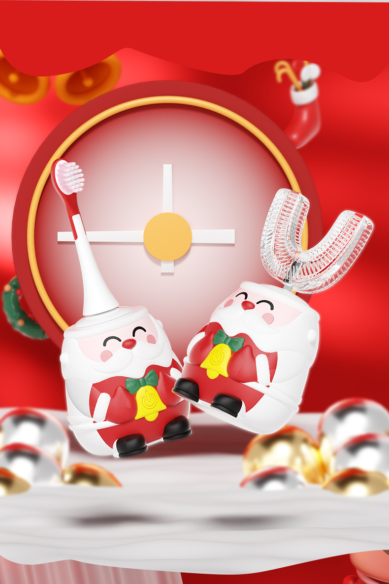 Father Christmas Santa Claus Electric Toothbrush