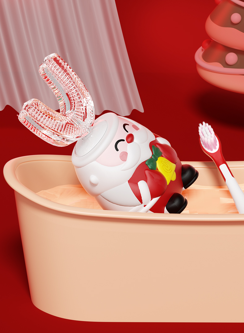 Father Christmas Santa Claus Electric Toothbrush