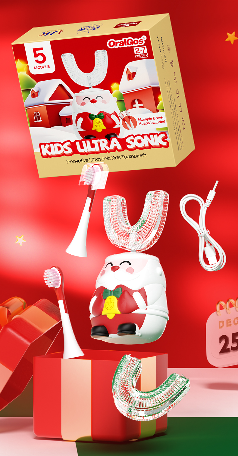 Father Christmas Santa Claus Electric Toothbrush