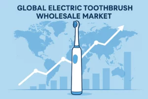 Global electric toothbrush wholesale market growth illustration