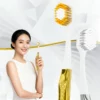 Custom Logo Gold Handle Replaceable Brush Head Toothbrush