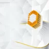 Custom Logo Gold Handle Replaceable Brush Head Toothbrush