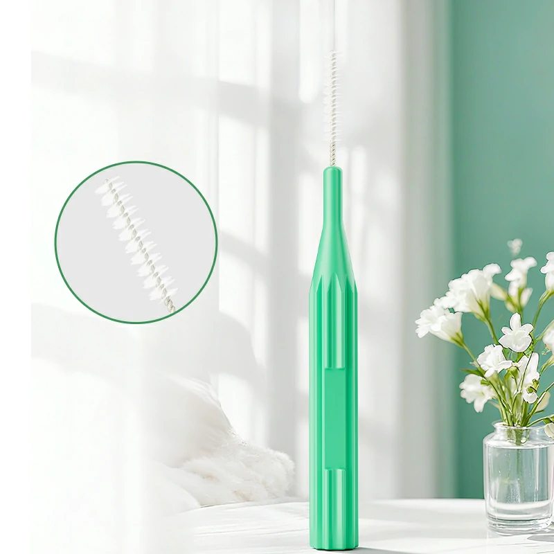 Reusable Push-Pull Interdental Brushes