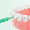 Interdental Brushes Toothbrush (6) Reusable Push-Pull Interdental Brushes