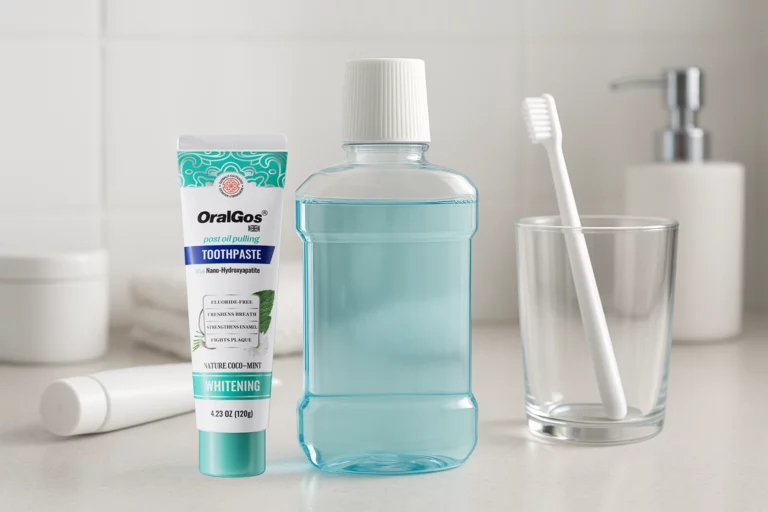 Mouthwash formulation meeting global GMP standards in modern oral care
