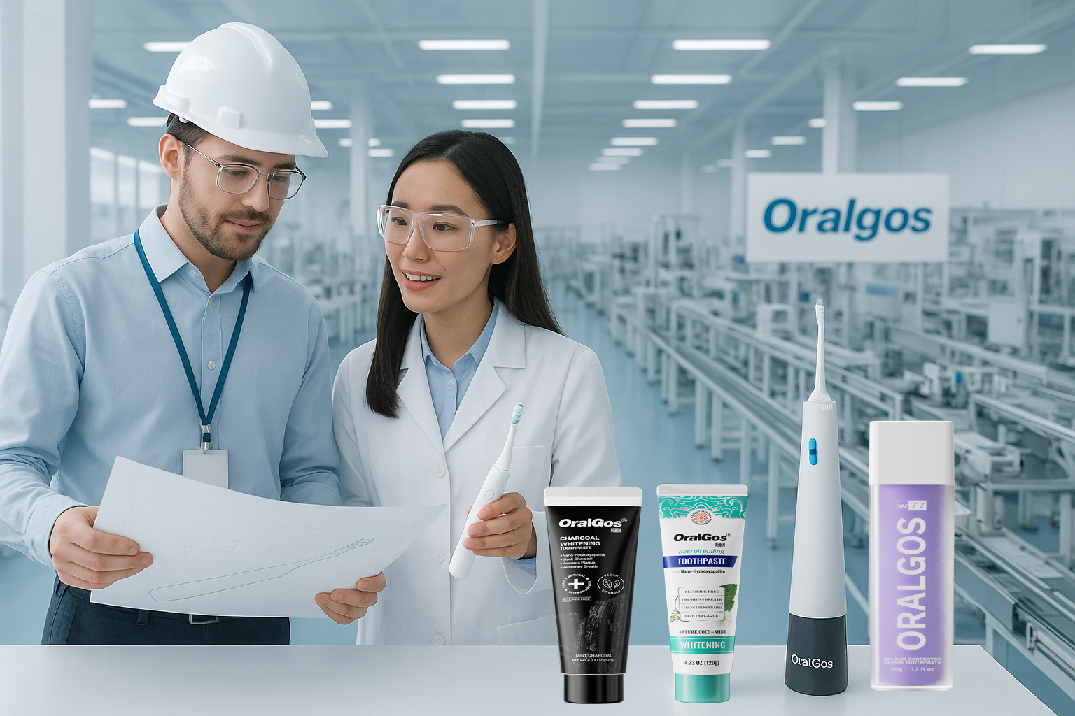 Oralgos full-service factory for ODM oral care solutions