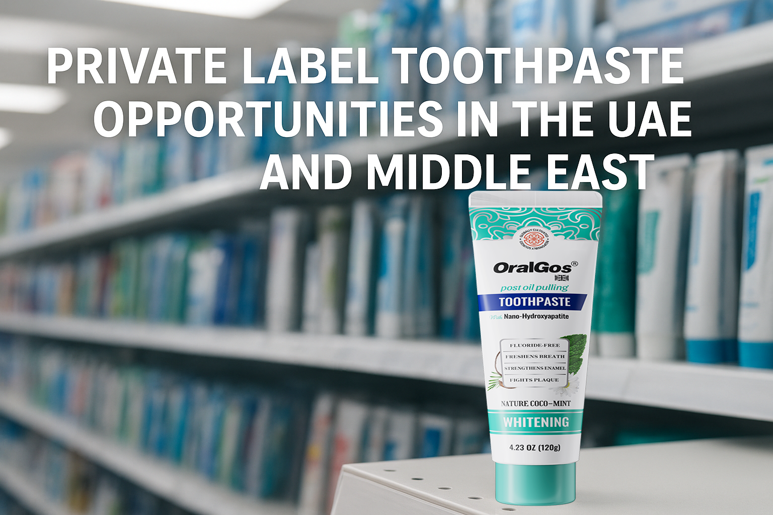 Private label toothpaste opportunities in the UAE and Middle East