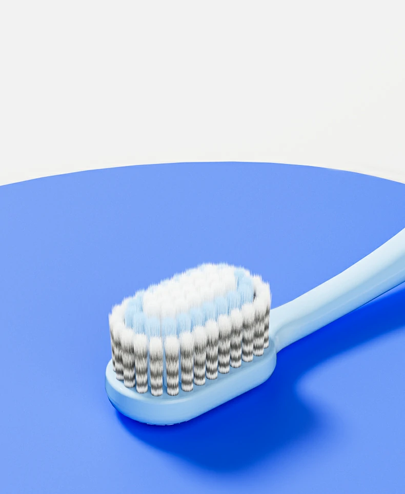 Colorful Ultrasoft PBT Bristle Toothbrush