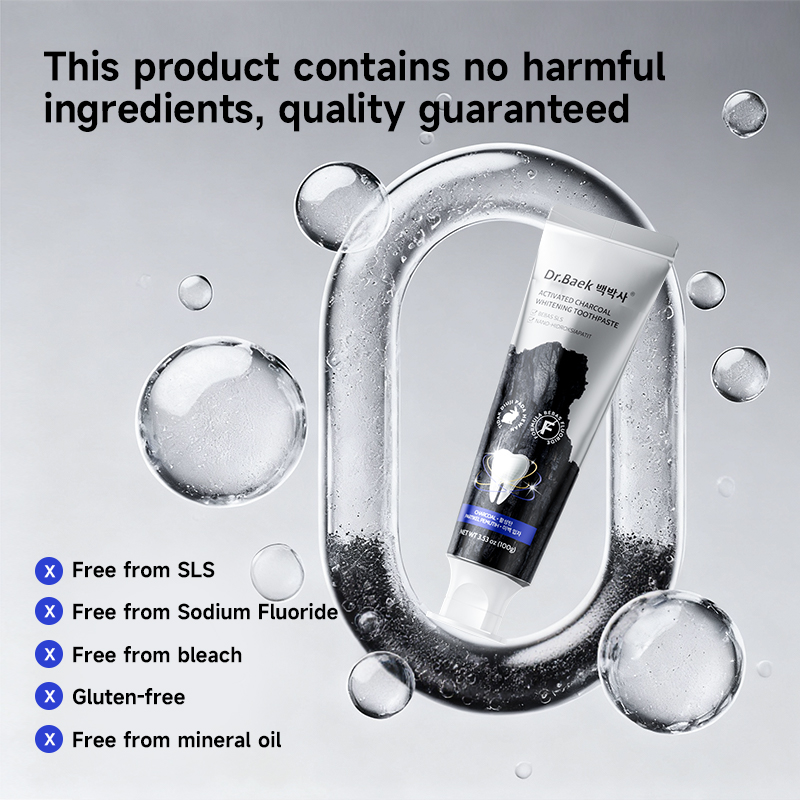 Activated Charcoal Whitening Toothpaste