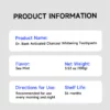Whitening Toothpaste (9) Activated Charcoal Whitening Toothpaste