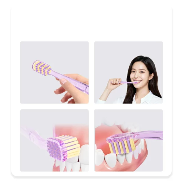Eco Degradable Toothbrush for Sustainable Daily Oral Care