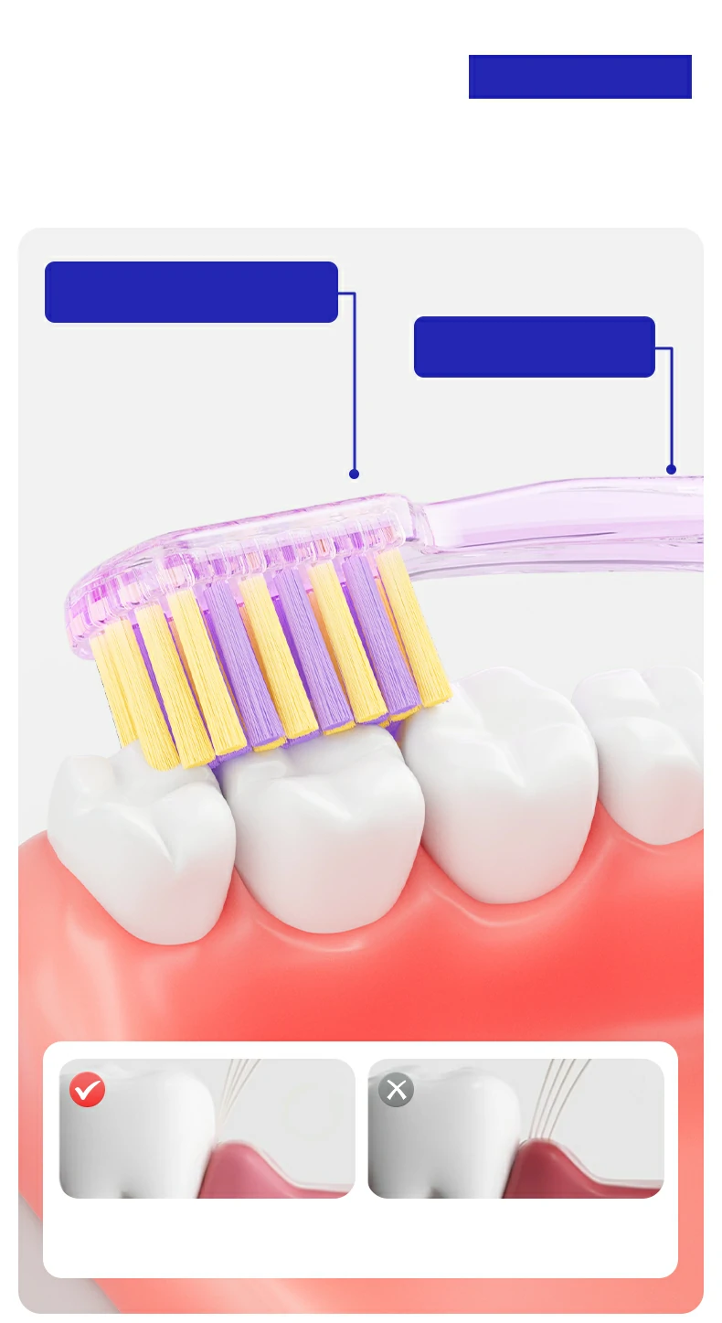 Eco Degradable Toothbrush for Sustainable Daily Oral Care