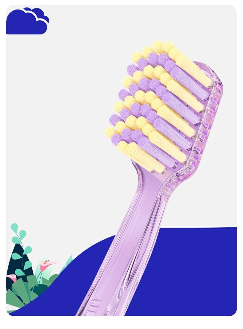 Eco Degradable Toothbrush for Sustainable Daily Oral Care