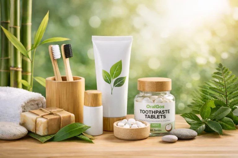 Eco-friendly oral care products showcasing sustainability and brand value