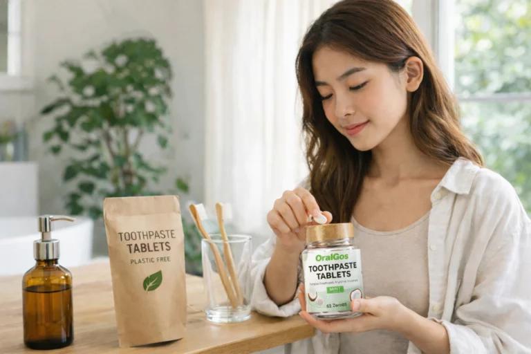 Eco toothpaste with eco-friendly packaging appealing to Gen Z consumers