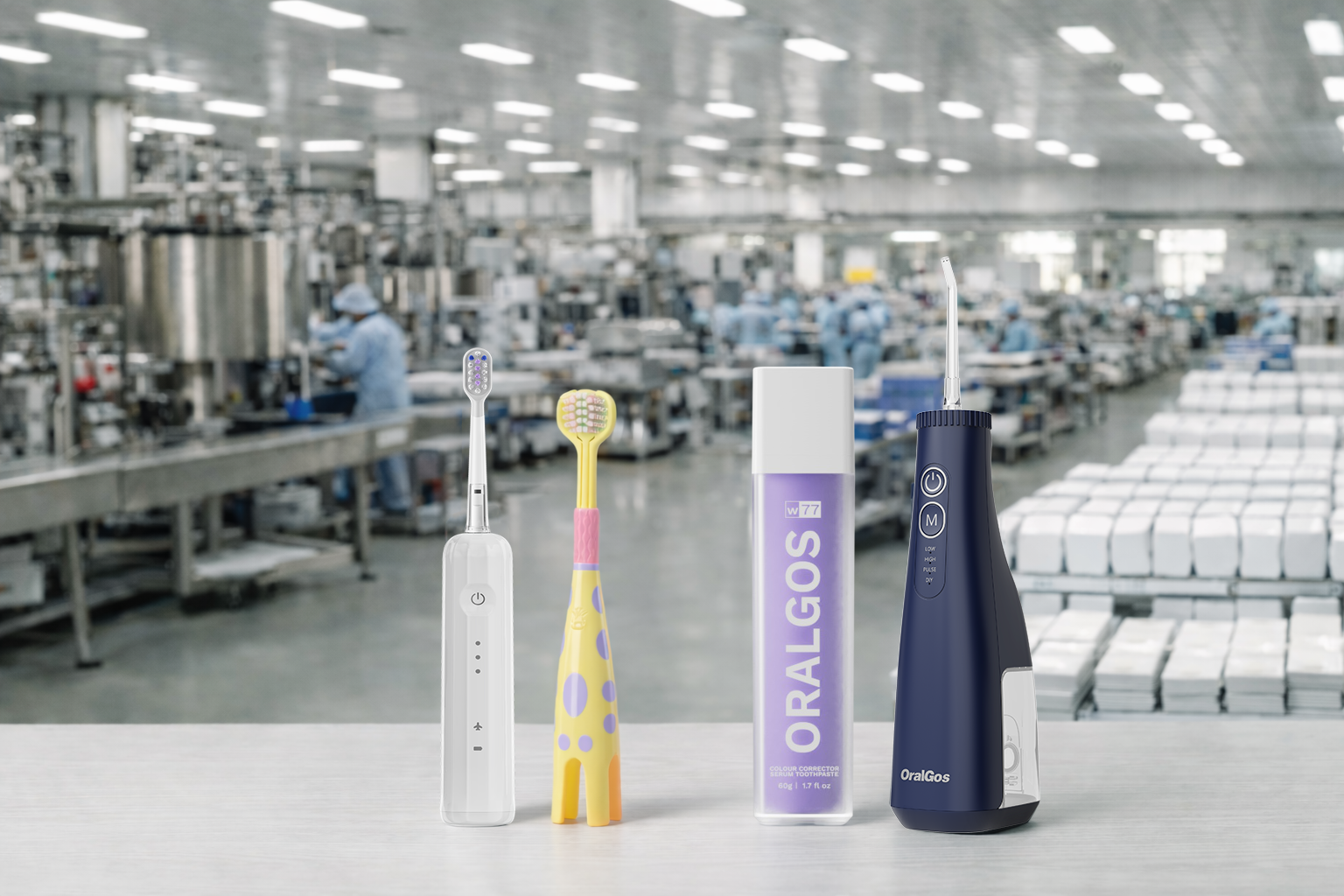 OEM oral care manufacturing factory trusted by global brands