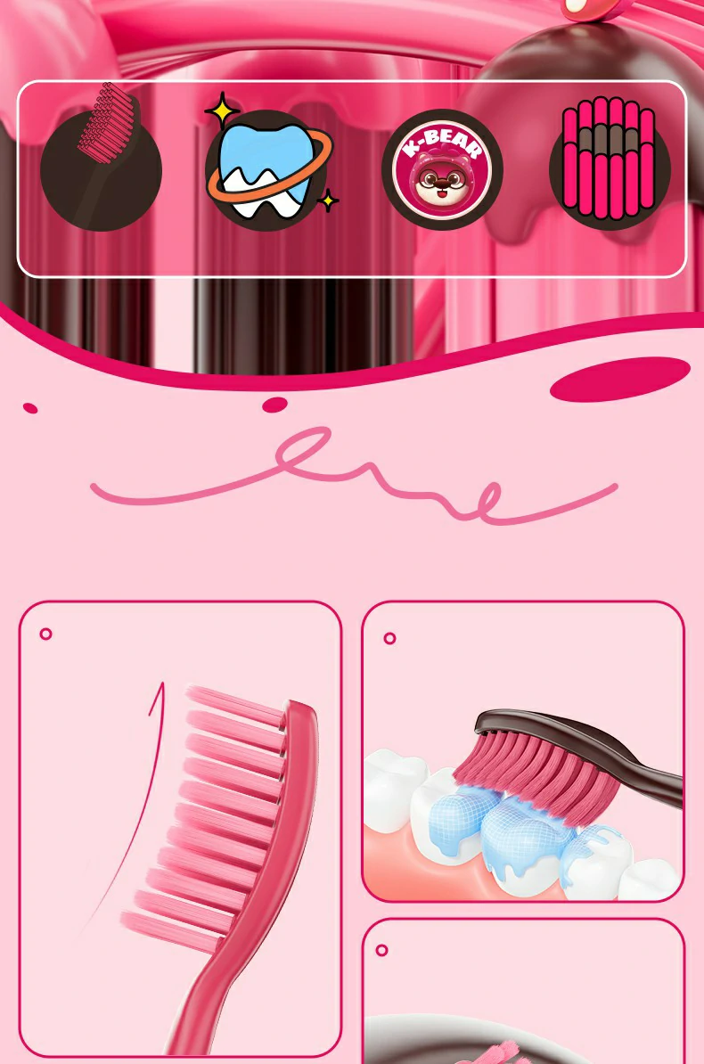 Portable Blister Card Toothbrush