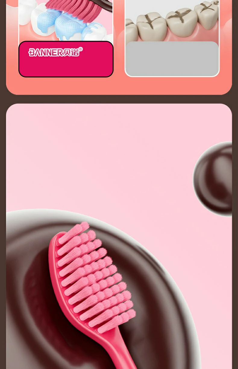 Portable Blister Card Toothbrush