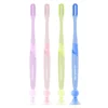 Suction Cup Toothbrush Suction Cup Toothbrush with Crystal Handle Design