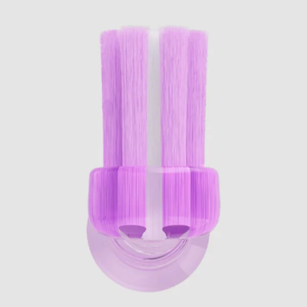 Suction Cup Toothbrush (4) Suction Cup Toothbrush with Crystal Handle Design