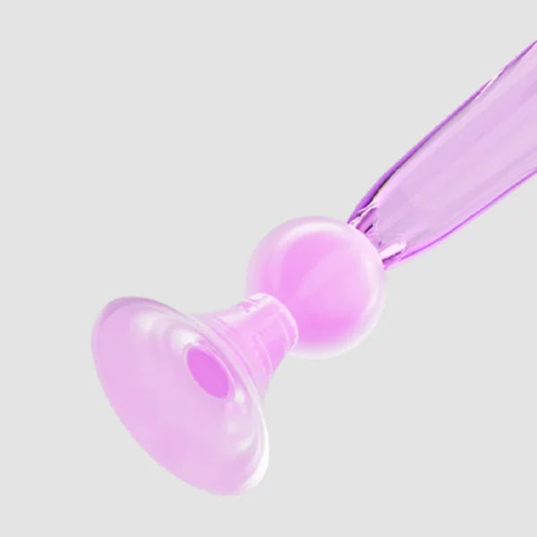 Suction Cup Toothbrush (6) Suction Cup Toothbrush with Crystal Handle Design