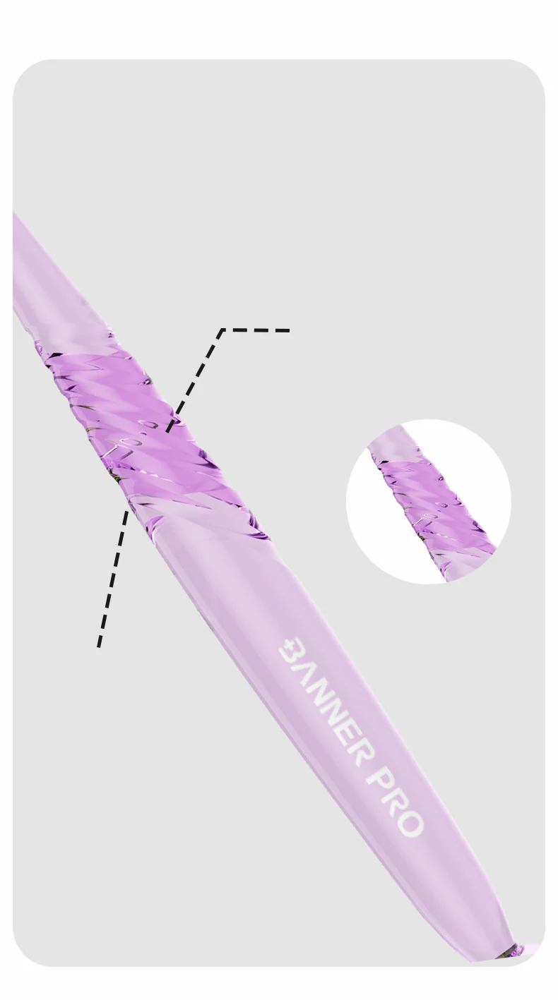 Suction Cup Toothbrush with Crystal Handle Design