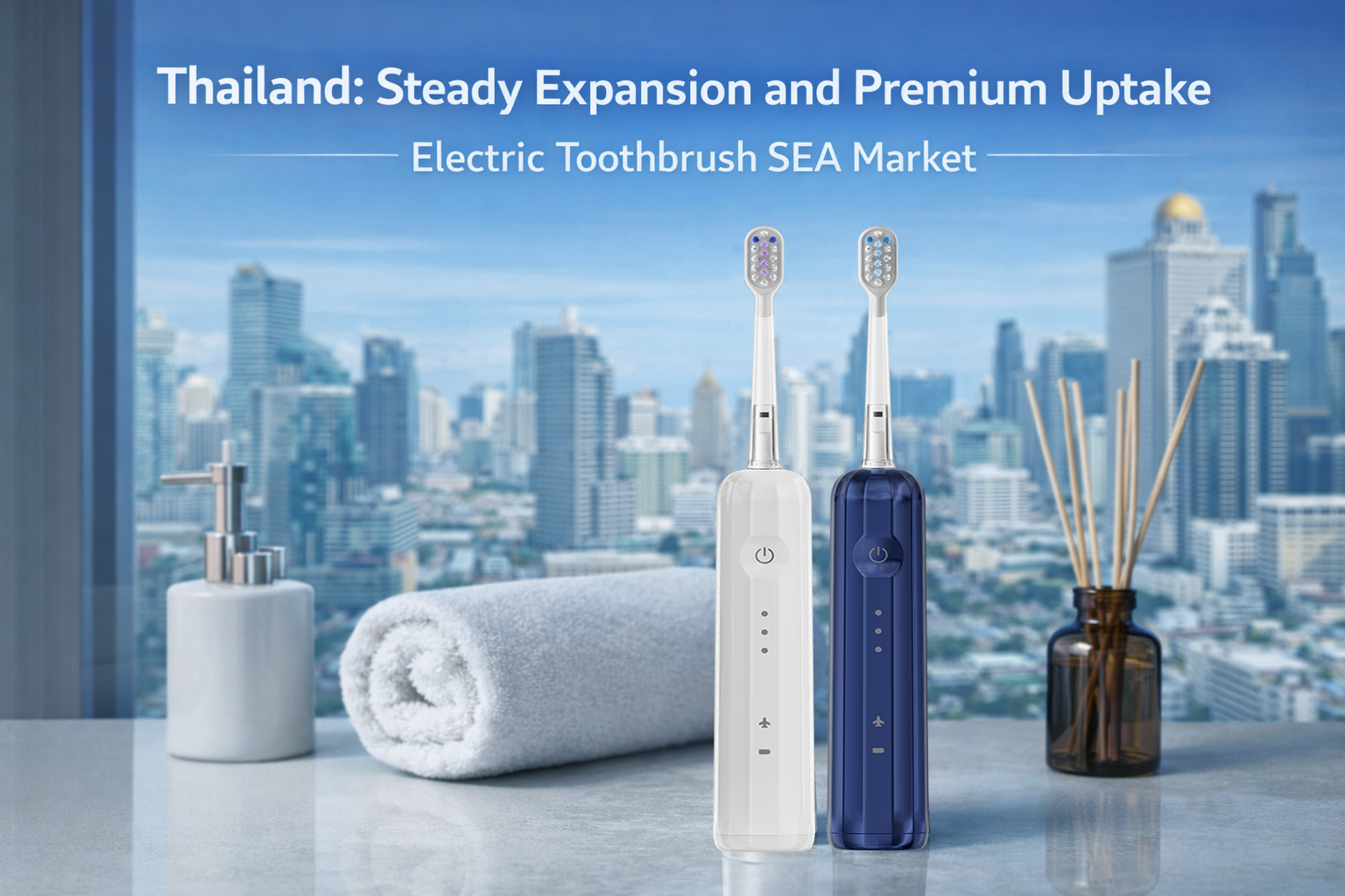 Thailand electric toothbrush SEA market premium adoption