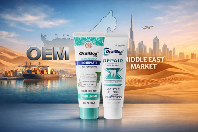 Toothpaste OEM opportunities in the Middle East with UAE as a regional hub