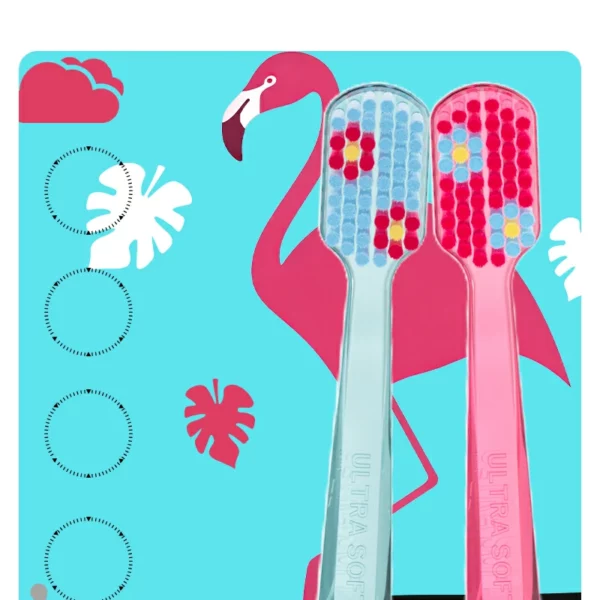 Ultra Soft Toothbrush (3) Ultra Soft Toothbrush for Gentle Daily Cleaning