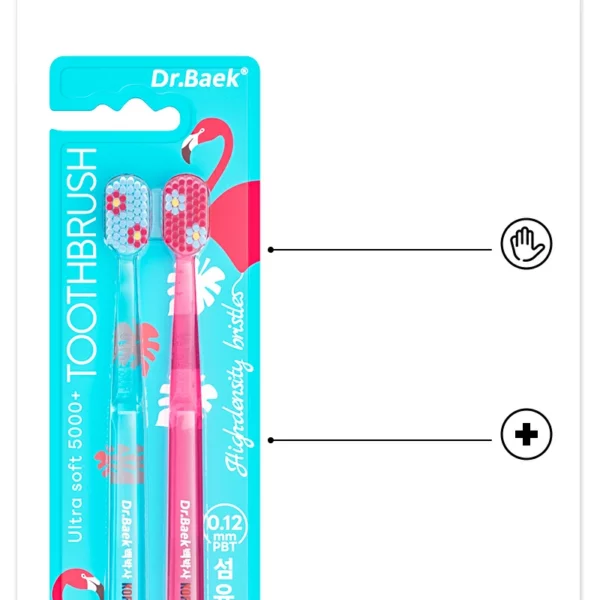 Ultra Soft Toothbrush (9) Ultra Soft Toothbrush for Gentle Daily Cleaning