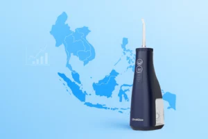 Southeast Asia water flosser market concept highlighting Indonesia and Thailand growth trends