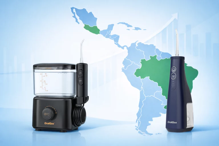 Water flosser market growth in Latin America with focus on Brazil and Mexico