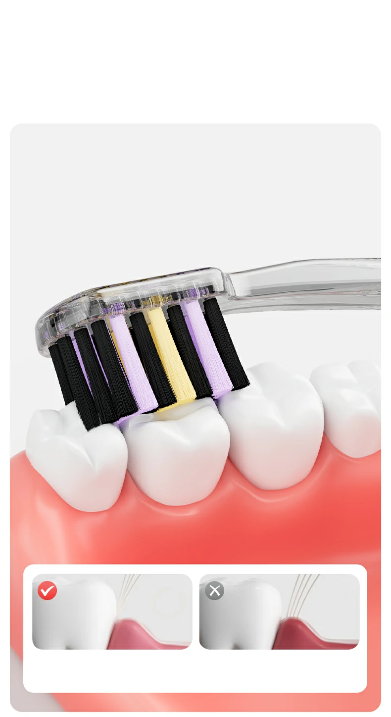 Wide Width Colorful Ultra Soft Toothbrush