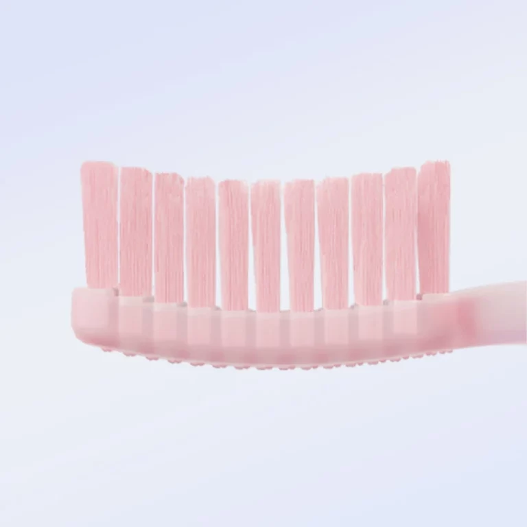 Adult Toothbrush with Extended Brush Head for Deeper Cleaning