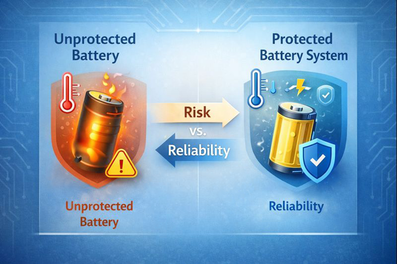 Battery safety risks and protection systems in electric toothbrushes
