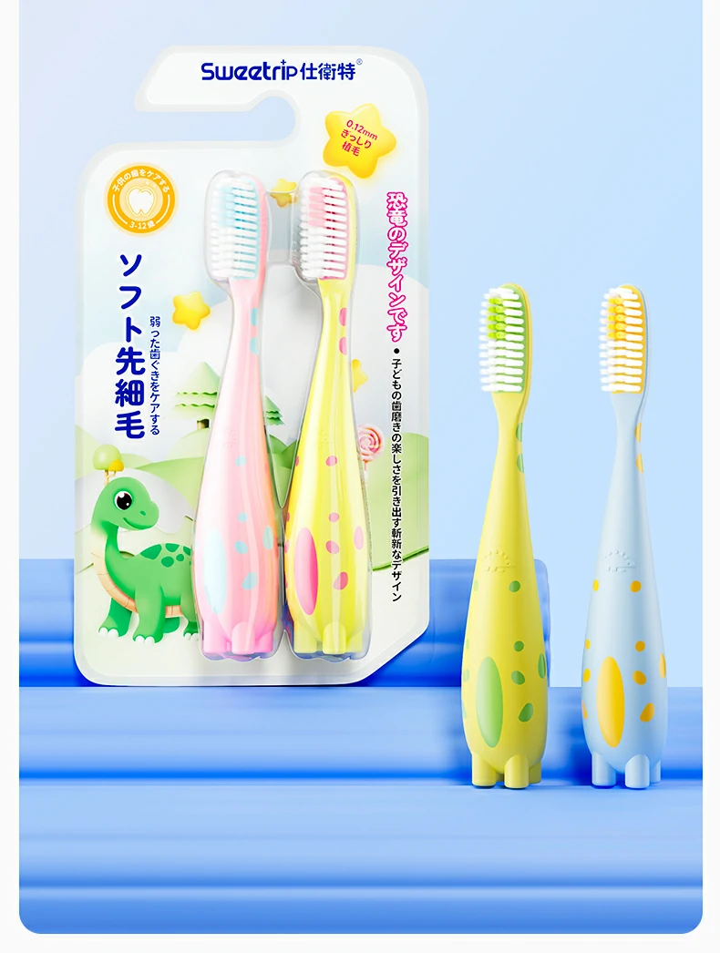 Gentle Kids Soft Toothbrush for Daily Home Use