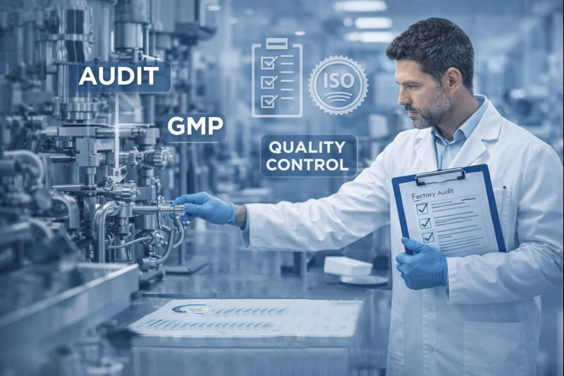 Toothpaste OEM selection process with factory audit and GMP compliance