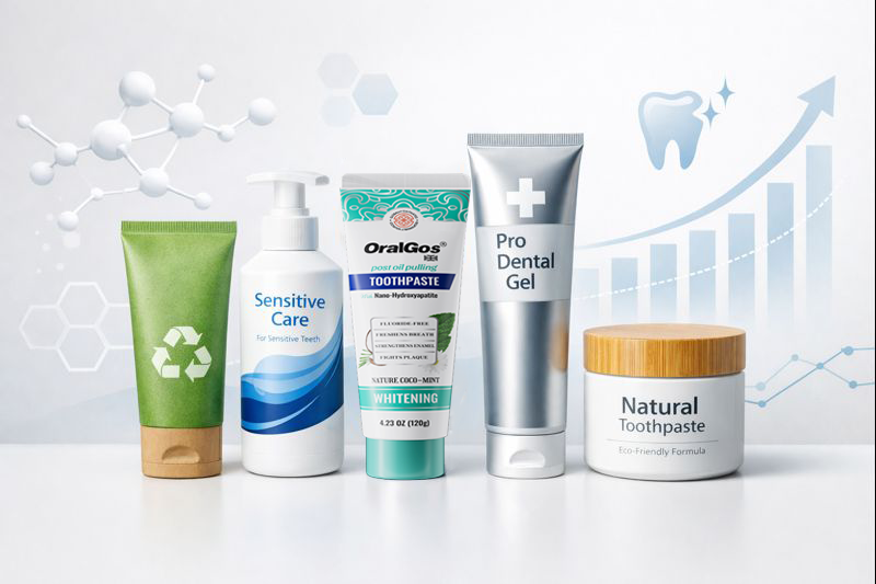 Toothpaste trends shaping the modern oral care market