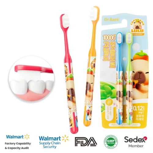 10000 Bristle Toothbrush (4) Ultra Dense 10000 Bristle Adult Toothbrush